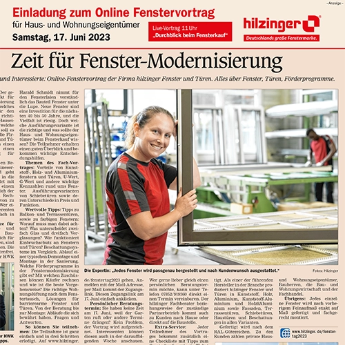 hilzinger GmbH Fenster und Türen